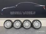 15” originele Toyota Aygo velgen + winterbanden 4x100 PW457-, Gebruikt, 15 inch, Banden en Velgen, Winterbanden