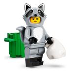 LEGO CMF 71032 - Serie 22 - Nr. 10 Raccoon Costume Fan, Ophalen of Verzenden, Nieuw, Complete set, Lego