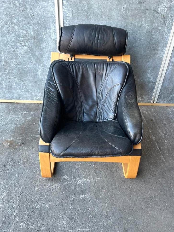 Vintage / design relaxfauteuil, Huis en Inrichting, Fauteuils, Zo goed als nieuw, Minder dan 50 cm, 75 tot 100 cm, Ophalen