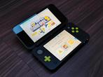 Nintendo 2DS XL Zwart/Groen + Mario Bros 2, Spelcomputers en Games, Spelcomputers | Nintendo 2DS en 3DS, Met games, Ophalen of Verzenden