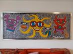 Streetart Colab MARCOART & LA2 (Keith Haring), Ophalen of Verzenden