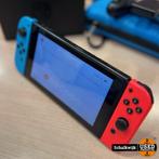 Nintendo Switch console 32GB Neon Rood/Blauw in nette staat, Zo goed als nieuw