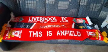 Liverpool FC  en Borrussia Dortmund fanshop verkoop beschikbaar voor biedingen