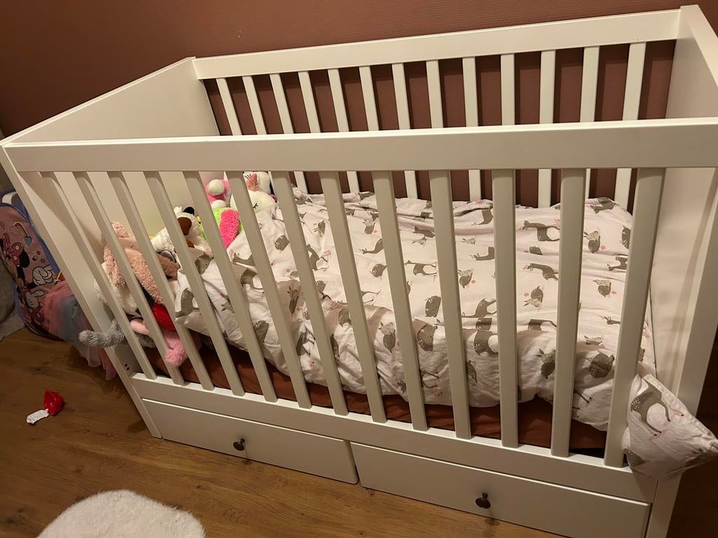 Ikea ledikantje / peuterbed, Kinderen en Baby's, Babywiegjes en Ledikanten, Ophalen, Gebruikt, Ledikant