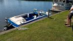 Glastron 130 pk met trailer, Watersport en Boten, Vis- en Consoleboten, Ophalen, Tot 10 pk, Binnenboordmotor, Zo goed als nieuw