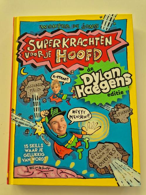 Superkrachten voor je Hoofd - Dylan Haegens editie, Boeken, Kinderboeken | Jeugd | onder 10 jaar, Gelezen, Non-fictie, Ophalen of Verzenden