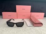 MIU MIU Wayfarer zonnebril | met alle toebehoren, Overige merken, Zonnebril, Zwart, Nieuw