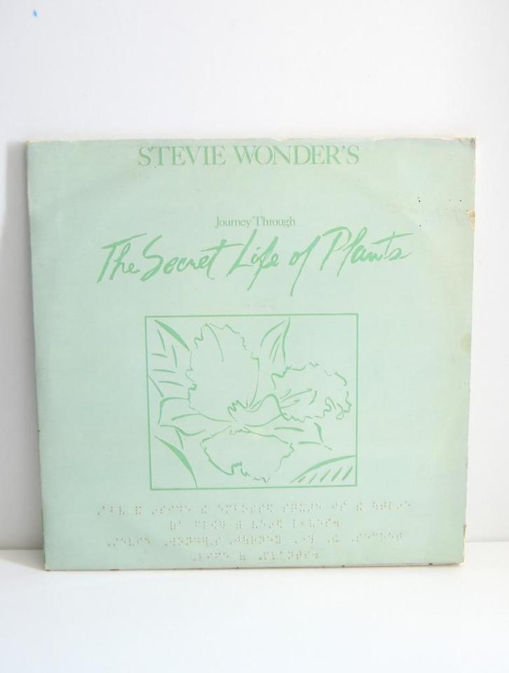 LP stevie wonder, Journey through the secret life of plants, Cd's en Dvd's, Vinyl | R&B en Soul, Gebruikt, 1960 tot 1980, Ophalen of Verzenden