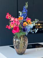 Bont zijden bloemen boeket - kleurrijk NIEUW, Nieuw, Binnen, Ophalen of Verzenden