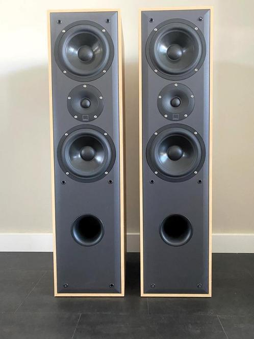 DALI Blue 5005, zonder speakerkabels, Audio, Tv en Foto, Luidsprekers, Gebruikt, Front, Rear of Stereo speakers, 120 watt of meer