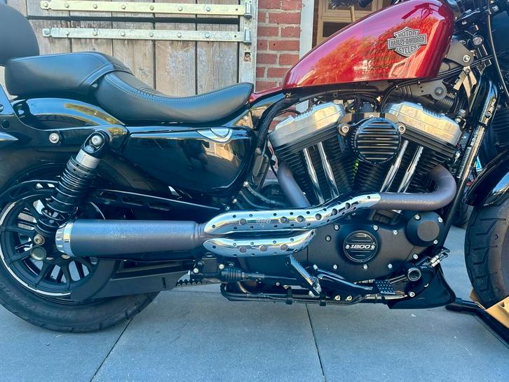 Harley davidson sportster RSD Track 2-in-1 Uitlaat, Motoren, Tuning en Styling, Ophalen of Verzenden