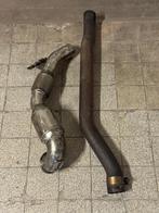 Golf 7R BULX downpipe 4 inch ego-X 200 cells sport kat, Auto-onderdelen, Uitlaatsystemen, Niet ingevuld, Gebruikt, Volkswagen