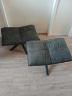 Twee hele nette Hocker Clayton - antraciet -, Ophalen, Minder dan 50 cm, Zo goed als nieuw, 50 tot 75 cm