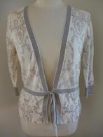 POOLS vest ecru bruine motieven maat M, Kleding | Dames, Maat 38/40 (M), Beige, Ophalen of Verzenden, Zo goed als nieuw