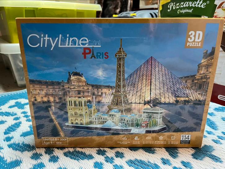 🇫🇷 Nieuwe 3D-puzzel Cityline Parijs, Hobby en Vrije tijd, Modelbouw | Overige, Nieuw, Ophalen