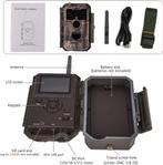 BLAZEVIDEO WiFi Trail Camera 1296P 24MP, Ophalen of Verzenden, Nieuw, Overige merken