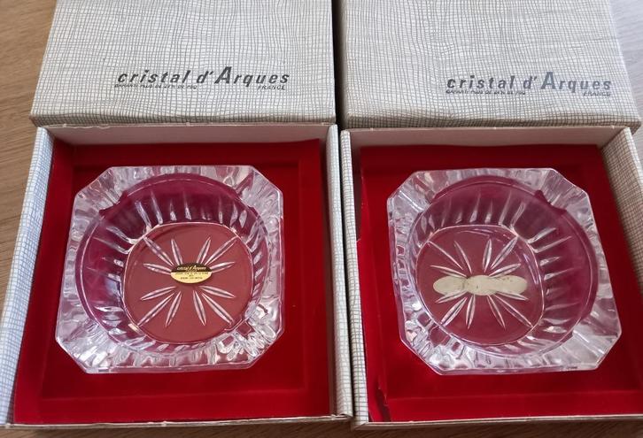 Franse Cristal d'Arques Schaal - Vintage 1960-1970 -, Antiek en Kunst, Antiek | Glas en Kristal, Ophalen