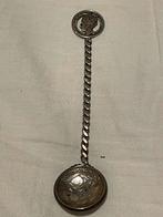 Zilveren Lepel Wilhelmina Munten, Ophalen of Verzenden, Koningin Wilhelmina, Zilver
