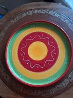 Kleurrijk Intermezzo Bord, Huis en Inrichting, Ophalen of Verzenden, Zo goed als nieuw, Bord(en), Overige stijlen