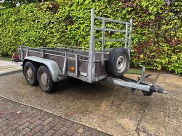 Aanhangwagen / Dubbelasser HENRA beschikbaar voor biedingen