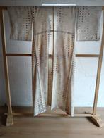 Traditionele Japanse Kimono white small flower, Antiek en Kunst, Ophalen of Verzenden