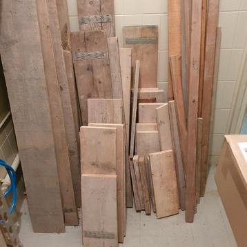 Steigerhouten planken diverse maten  beschikbaar voor biedingen