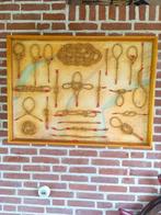 Groot brocante vintage knopen bord., Ophalen