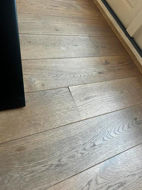 Eikenhoutenvloer, Doe-het-zelf en Verbouw, Vloerdelen en Plavuizen, Gebruikt, Vloerdelen of -planken, Hout, 150 cm of meer, 10 tot 30 cm