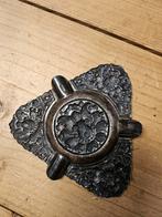 Zilveren Art Nouveau Asbak, Antiek en Kunst, Ophalen, Zilver