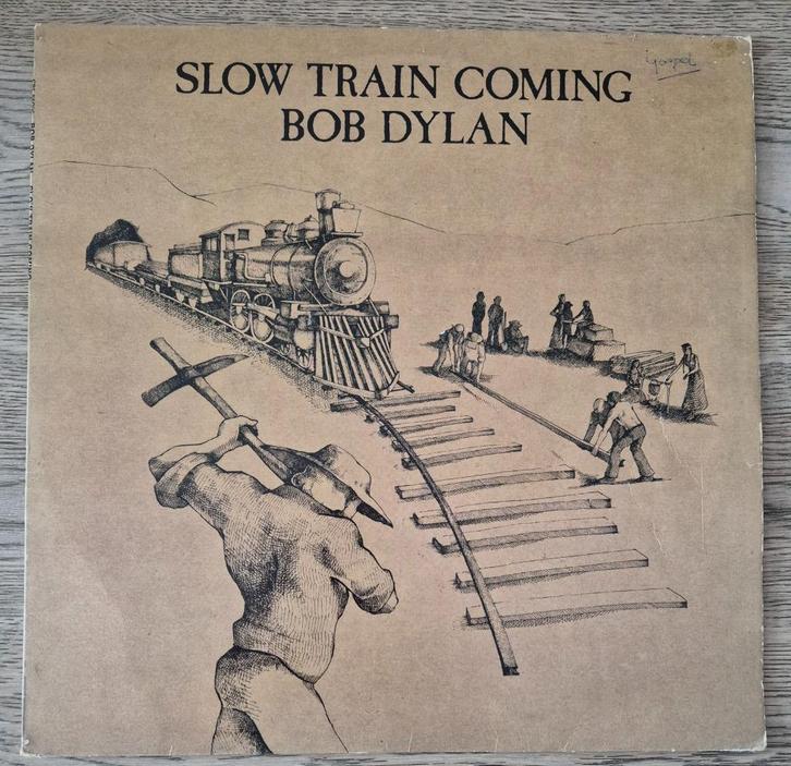 Bob Dylan ‎– Slow Train Coming, Cd's en Dvd's, Vinyl | Pop, Gebruikt, 1960 tot 1980, 12 inch, Ophalen of Verzenden