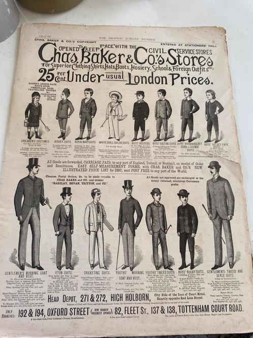 Cha’s Baker & Co’s stores jubileum nummer 1887, Antiek en Kunst, Antiek | Boeken en Bijbels, Ophalen of Verzenden