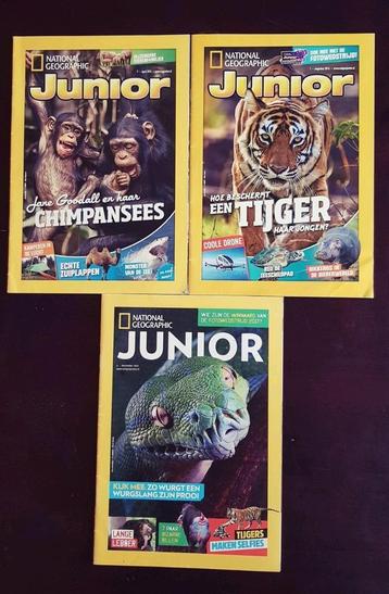 National Geographic Junior, 3 exemplaren beschikbaar voor biedingen