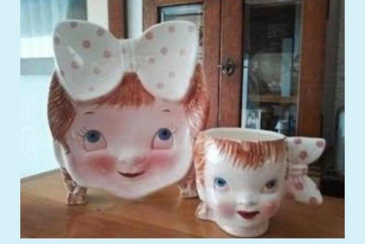 Jaren 50 Porseleinen Kinder Servies - Puntgaaf!, Antiek en Kunst, Antiek | Keramiek en Aardewerk, Ophalen