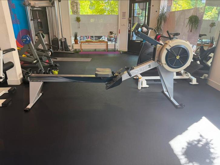 Concept 2 roeier mp4 monitor en e model, Sport en Fitness, Fitnessapparatuur, Zo goed als nieuw, Metaal, Ophalen of Verzenden