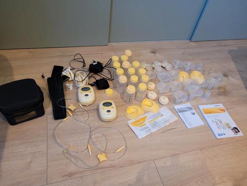 Medela freestyle kolf met veel toebehoren, Kinderen en Baby's, Babyvoeding en Toebehoren, Gebruikt, Borstkolf, Ophalen of Verzenden