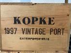 Kopke 1997 Vintage Port 6 FLESSEN IN HOUTEN KIST, Ophalen of Verzenden, Zo goed als nieuw, Vol, Overige gebieden