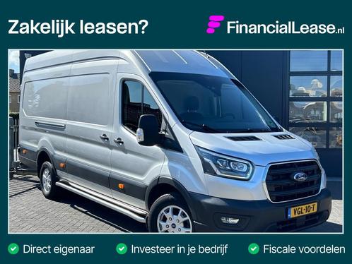 Ford Transit 350 2.0 TDCI 170pk L4H3 Aut. 3-zits Xenon Navi, Auto's, Bestelauto's, Bedrijf, Lease, Financial lease, ABS, Achteruitrijcamera