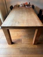 Eetkamertafel teak 2.20 meter, Huis en Inrichting, Ophalen, Gebruikt, 200 cm of meer, 50 tot 100 cm