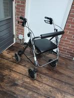 Rollator lichtgewicht inklapbaar met mandje en rugsteun, Diversen, Rollators, Ophalen, Opvouwbaar