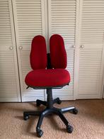Duo back bureaustoel, Huis en Inrichting, Ophalen of Verzenden, Zo goed als nieuw, Bureaustoel, Rood