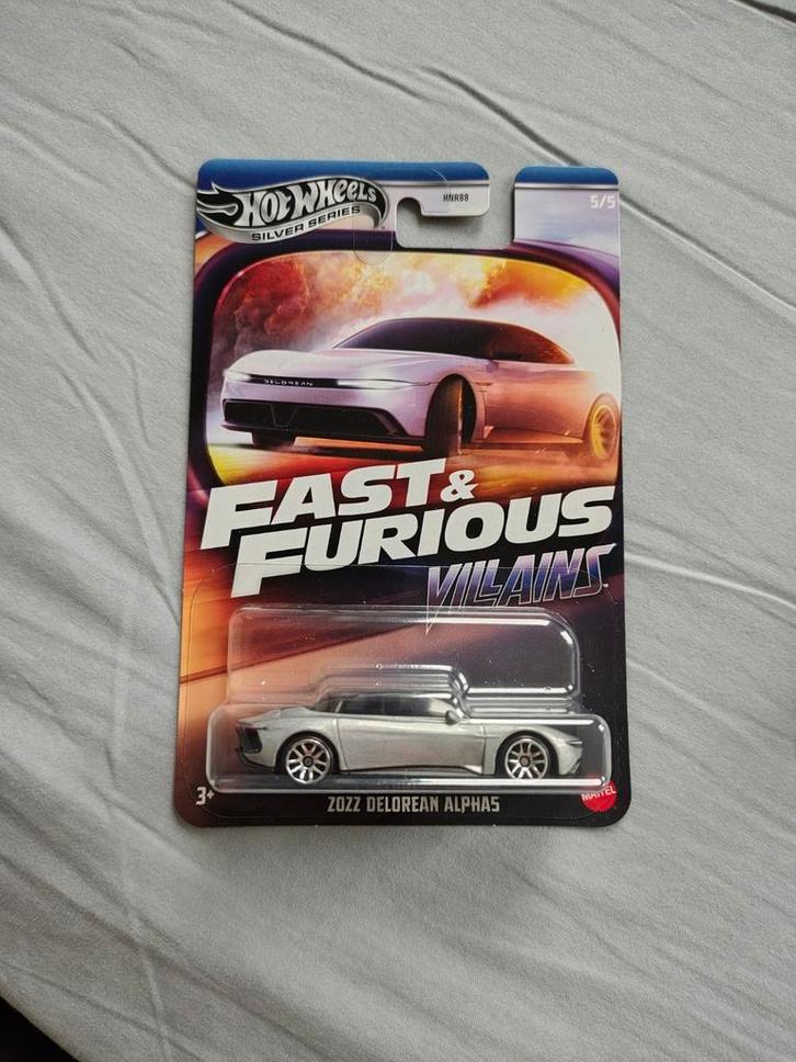 Hot wheels Delorean alphas, Hobby en Vrije tijd, Modelauto's | Overige schalen, Nieuw, Auto, Ophalen of Verzenden