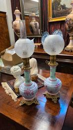 Schitterende antieke Franse olielampen, Antiek en Kunst, Antiek | Lampen, Ophalen