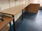 Lange WERKBANK WERKTAFEL + SCHUIFKAST HOBBYTAFEL INPAKTAFEL, Huis en Inrichting, Ophalen, Gebruikt, Bureau