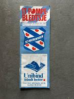 SC Heerenveen - Nac seizoen 91-92 Wedstrijdprogramma, Ophalen of Verzenden, Gebruikt, NAC Breda