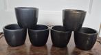 Mini bloempotjes €1 per stuk €5 voor alle 6, Ophalen, Rond, Zo goed als nieuw, Minder dan 25 cm