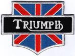 Triumph stoffen opstrijk patch embleem #7, Ophalen of Verzenden, Nieuw