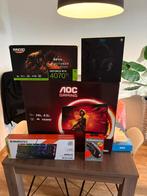 Complete high end gaming pc setup | 4070TI | Ryzen 9 7900x |, Computers en Software, Desktop Pc's, 32 GB, Zelf gebouwde pc, Ophalen of Verzenden