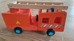 Hema houten brandweerauto, Kinderen en Baby's, Speelgoed | Houten speelgoed, Ophalen of Verzenden, Gebruikt, Overige typen