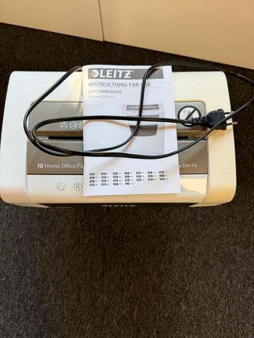 Leitz Papiervernietiger IQ Home Office P4 beschikbaar voor biedingen