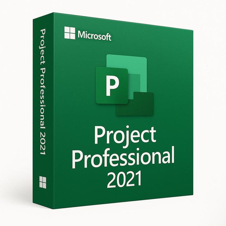 Project Professional 2021, Computers en Software, Office-software, Nieuw, Windows, Ophalen